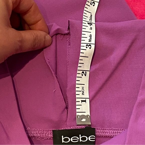 Bebe Purple Pencil Skirt Size XXS - Picture 16 of 16